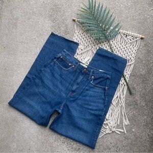 NWT Madewell High Rise Jeans Size 28 - Baggy Straight